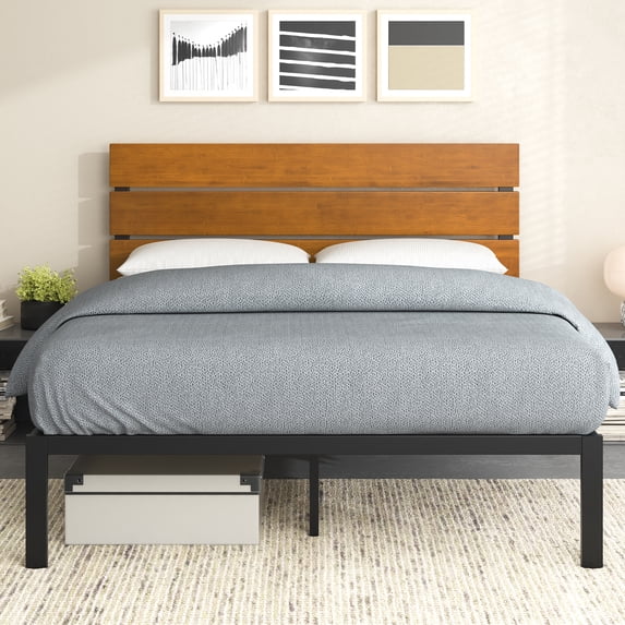 Zinus Paul 42" Metal Platform Bed Frame, King