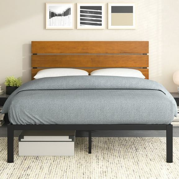 Zinus Paul 42" Metal Platform Bed Frame, Queen