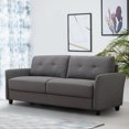 thumbnail image 1 of Zinus Ricardo Sofa Couch, Dark Grey Polyester, 1 of 10