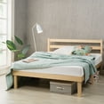 thumbnail image 1 of Zinus Robin 35" Wood Platform Bed Frame with Headboard, King, 1 of 12