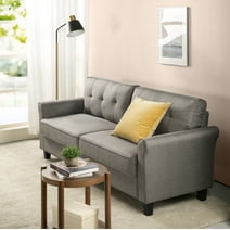 Zinus Sayan Sofa Couch, Sand Grey Fabric