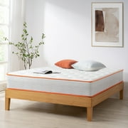 Zinus Slumber 1 - 10" Gel-Infused Memory Foam Innerspring Mattress, Queen