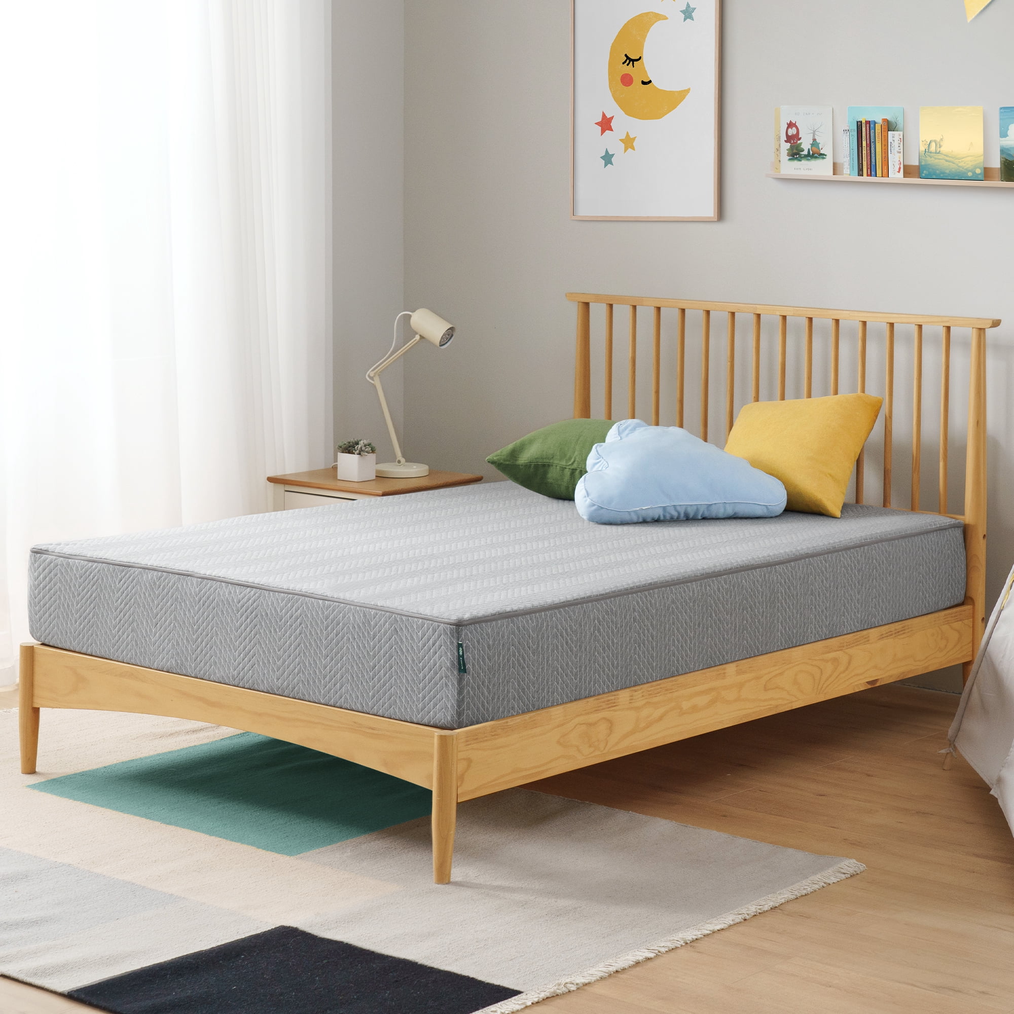 Zinus Slumber Pal 8" Foam Mattress with Waterproof Cover, Full