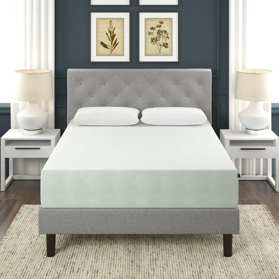 Zinus Spa Sensations Green Tea Rest Well 12" Medium Memory Foam Mattress, California King