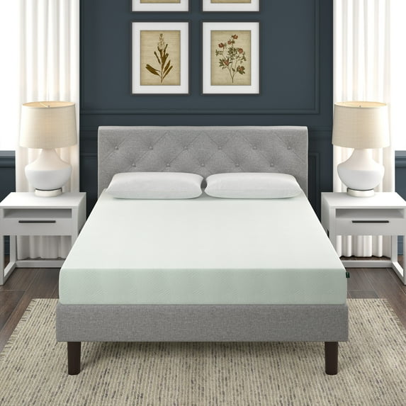 Zinus Spa Sensations Green Tea Rest Well 8" Medium Memory Foam Mattress, Full