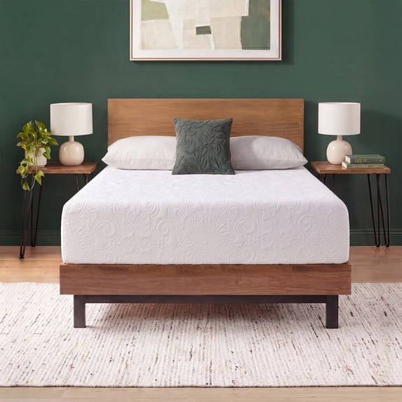Zinus Spa Sensations Serenity 10" Full Mattress, Memory Foam Mattress with Green Tea and Pressure Relief