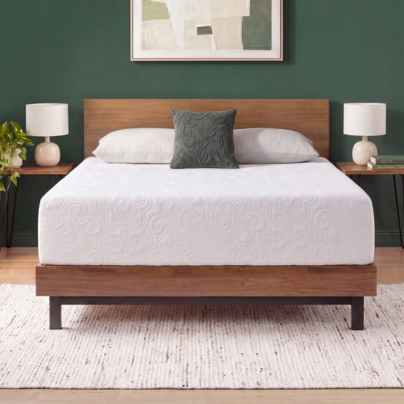 Zinus Spa Sensations Serenity 12" King Mattress, Memory Foam Mattress with Green Tea and Pressure Relief