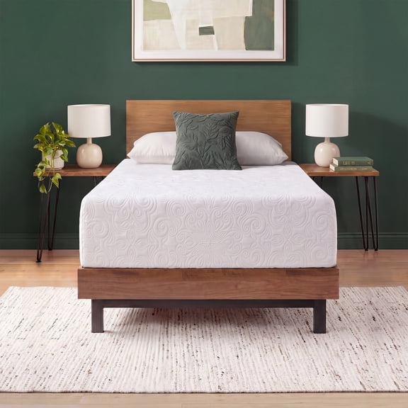 Zinus Spa Sensations Serenity 12" Twin Mattress, Memory Foam Mattress with Green Tea and Pressure Relief