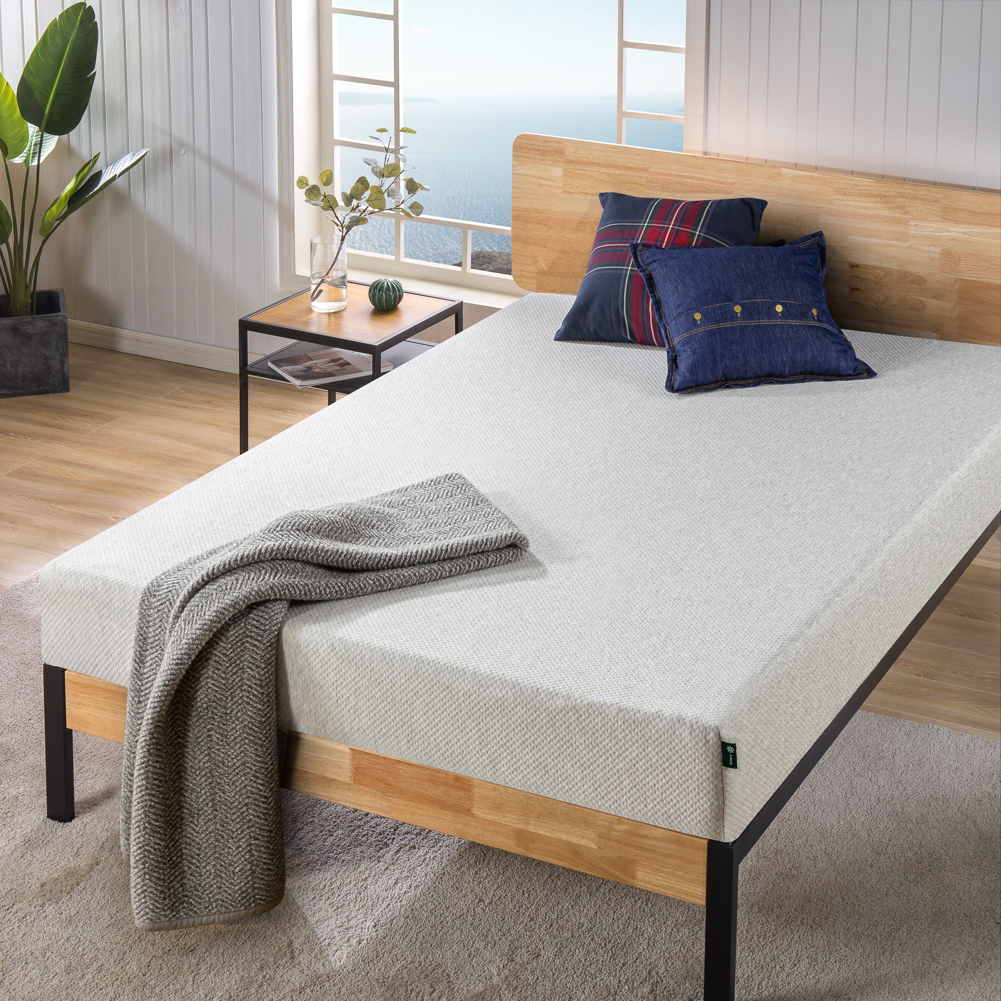 Zinus Ultima 8" Twin Tight Top Medium Memory Foam Mattress, Mattress-in-a-Box