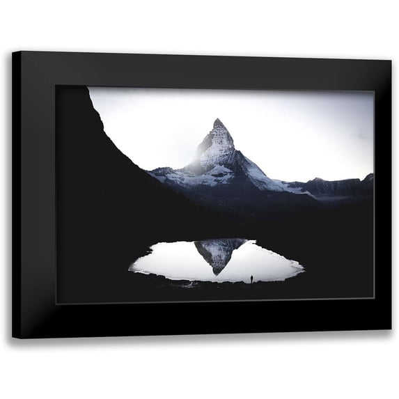Ziomek, Witold 24x17 Black Modern Framed Museum Art Print Titled - Matterhorn