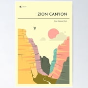 Zion Canyon Poster, Poster Only