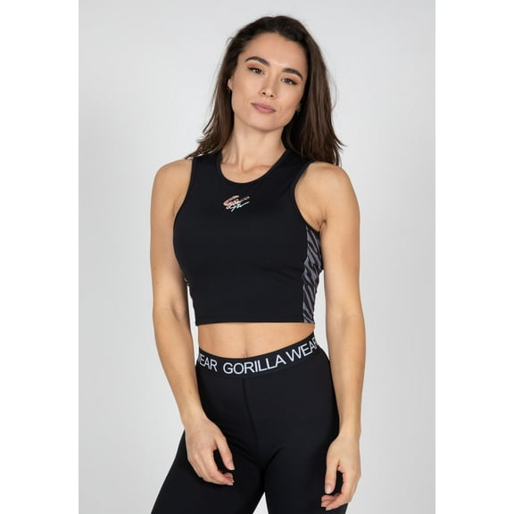 Zion Crop Top - Black