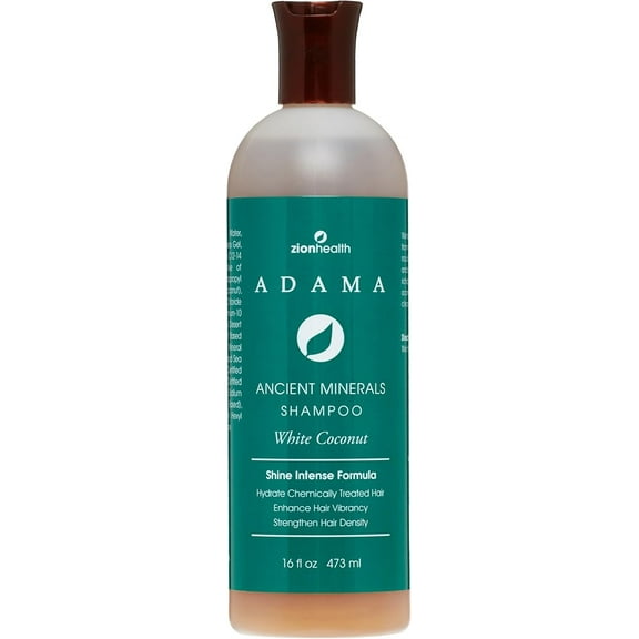 Zion Health Adama Minerals Shampoo White Coconut, 16 oz