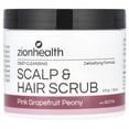 thumbnail image 1 of Zion Health Scalp & Hair Scrub with Biotin, Pink Grapefruit Peony, 4 fl oz (118 ml), 1 of 5