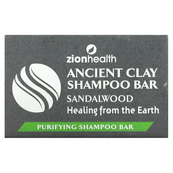 Zion Health Shampoo Bar Sandalwood 6 oz Bar