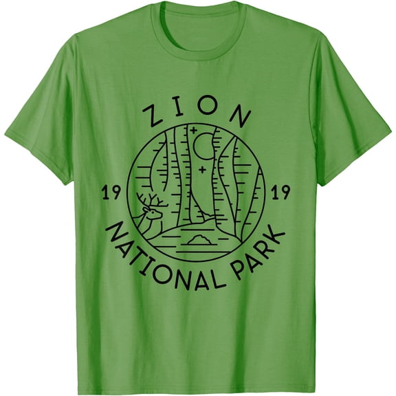 Zion National Park 1919 Utah Unisex T-Shirt for Men Women Kids Toddler