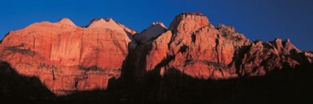 Zion National Park UT USA Canvas Art - Panoramic Images (36 x 12)