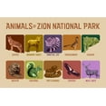 thumbnail image 1 of Zion National Park, Utah, Animals of Zion (16x24 Giclee Gallery Art Print, Vivid Textured Wall Decor), 1 of 3