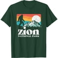 thumbnail image 1 of Zion National Park Utah Bigfoot Mountains Unisex T-Shirt for Men Women Kids Toddler, 1 of 5