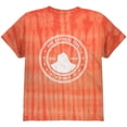 thumbnail image 1 of Zion National Park Youth T Shirt Bamboo Orange Tie Dye YMD, 1 of 1