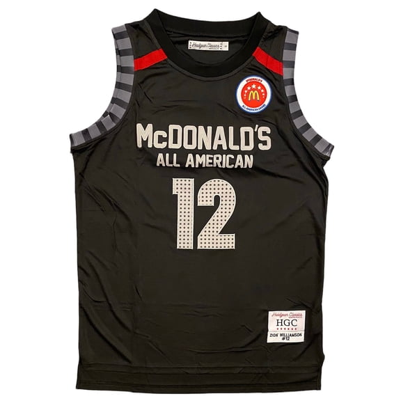 Zion Williamson Men's Headgear Classics McDonald's All American High School Jersey (Medium)