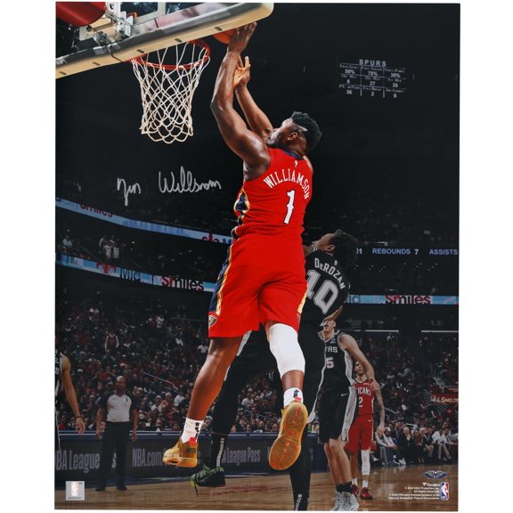 Zion Williamson New Orleans Pelicans Autographed 16" x 20" January 22, 2020 Debut Photograph - Fanatics Authentic Certified