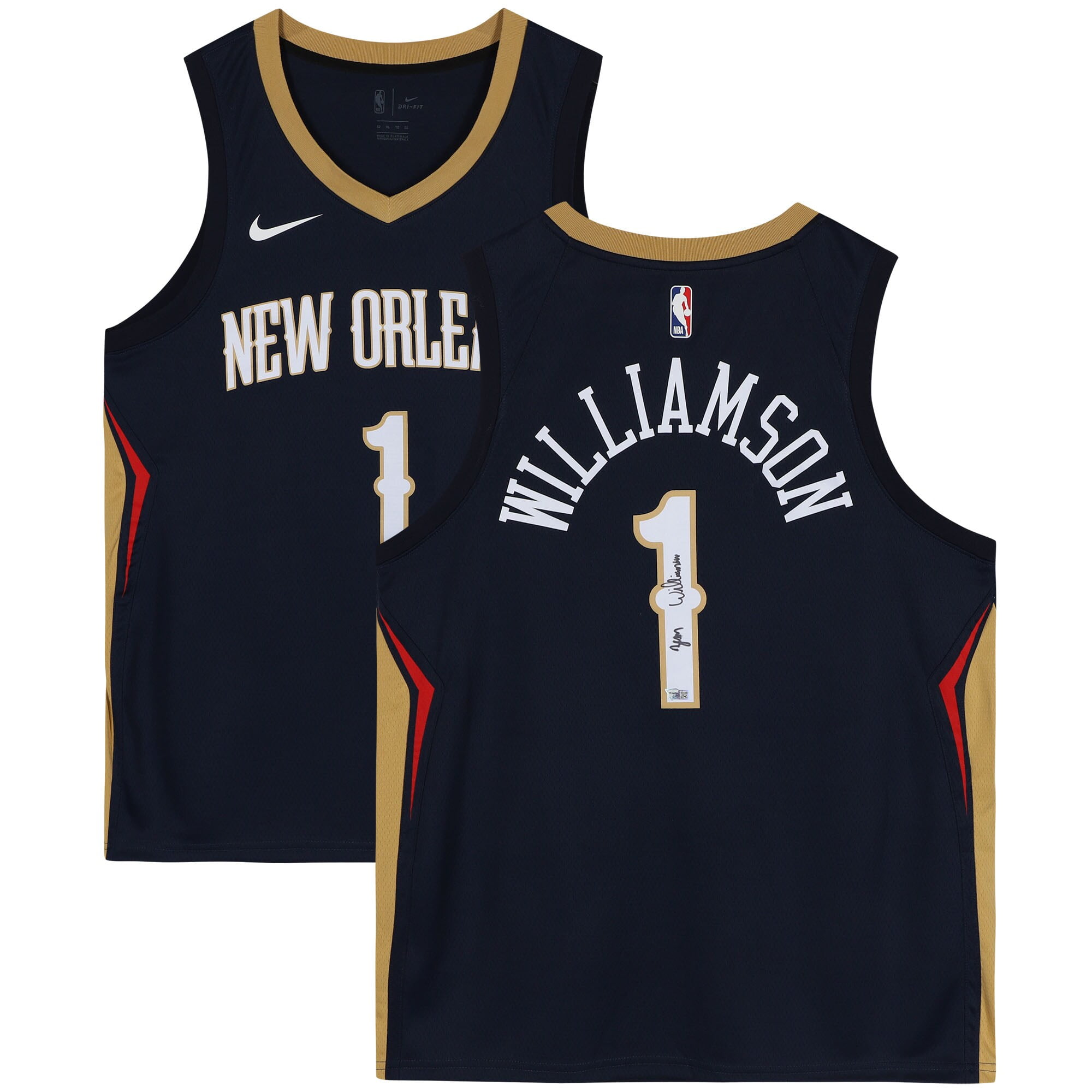 Nike Toddler Nike Zion Williamson Navy New Orleans Pelicans Replica Jersey  - Icon Edition