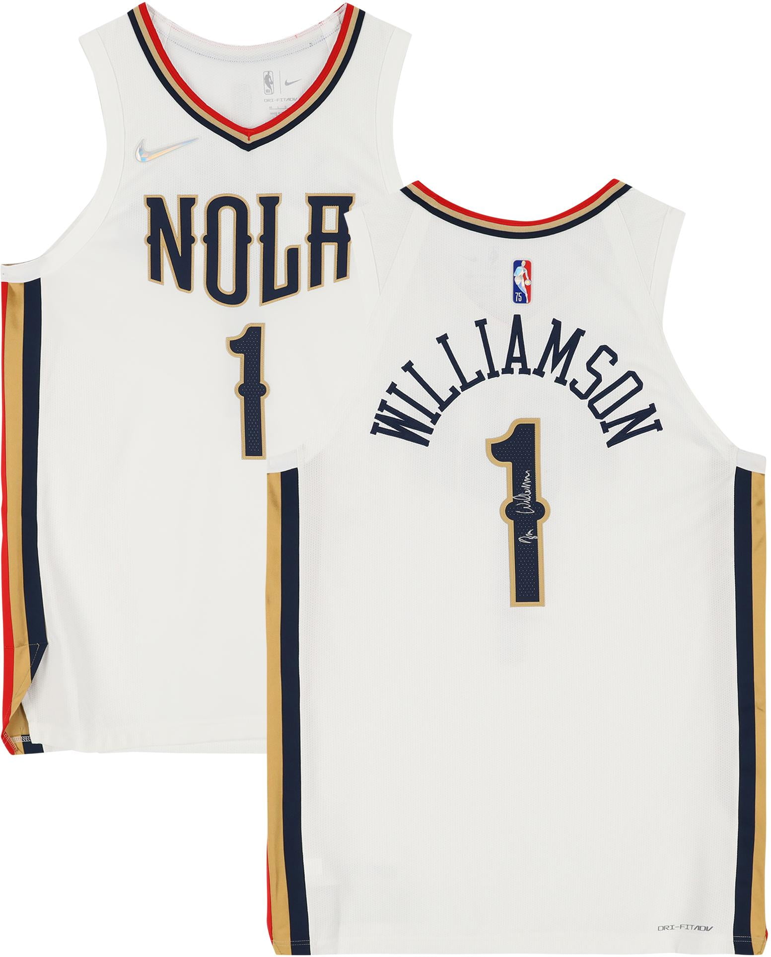 zion williamson jersey authentic