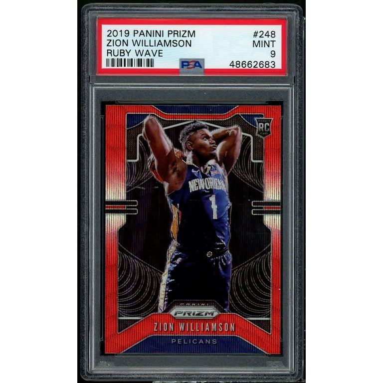 Zion Williamson rc ruby wave