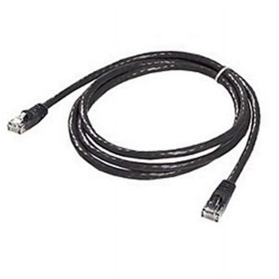 Ziotek 119 5275 CAT6 Patch Cable- with Boot 5ft- Black