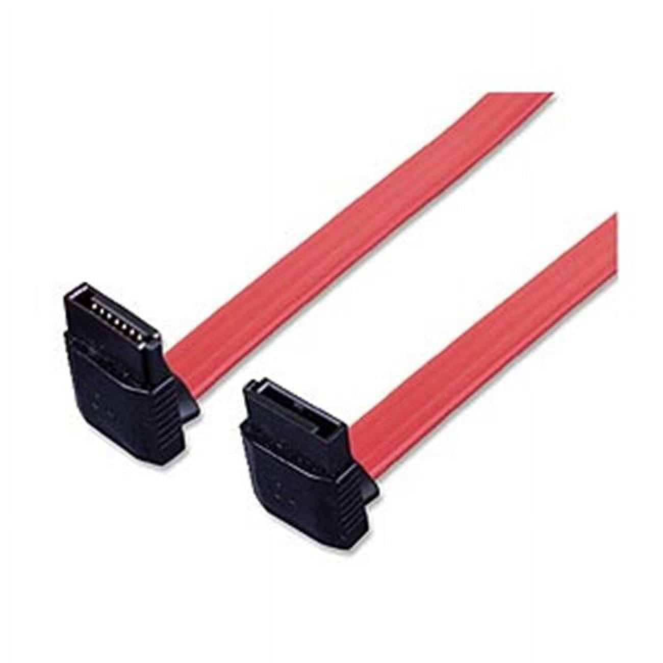 Ziotek 120 1130 19" Serial ATA Cable 90 Degree Connectors