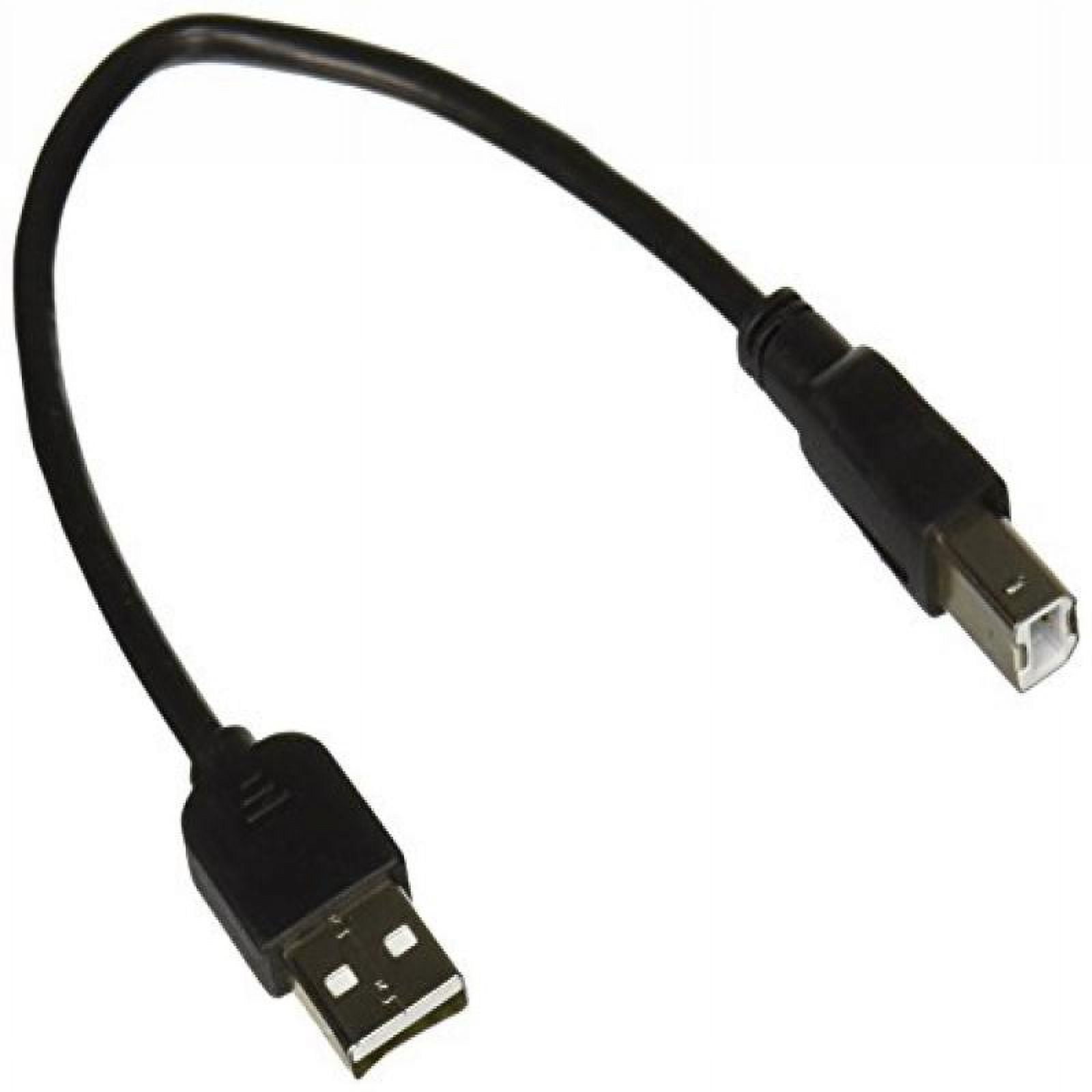 Ziotek ZT1311548 HC1 7.5 Inch USB 2.0 A Male to B Male Cable Ziotek ZT1311548 HC1 7.5 Inch USB 2.0 A Male to B Male Cable