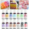 Zioy 20ml Highly Concentrated Food Coloring Easy to Blend Edible Cake Decorating Fondant ...