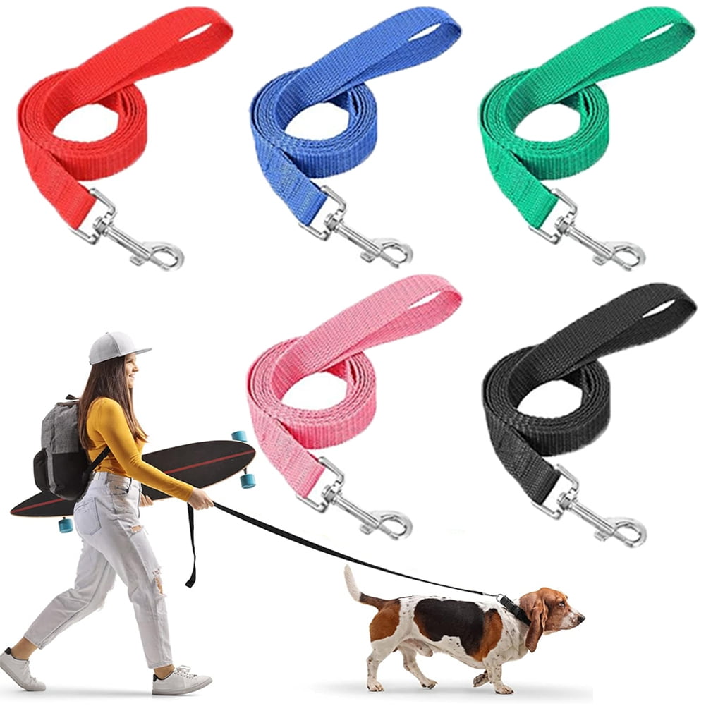 Zioy Nylon Dog Training Leash, 10ft 20ft 33ft 50ft 65ft Long for Small and  Medium Dogs - Walmart.com