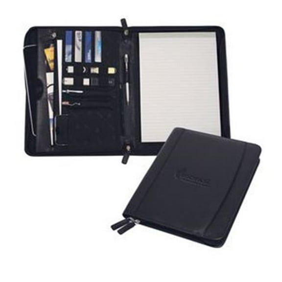 Zip-Around Efolio - Black