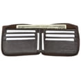 thumbnail image 1 of Zip Around Genuine Leather Bifold Wallet 1674, 1 of 18