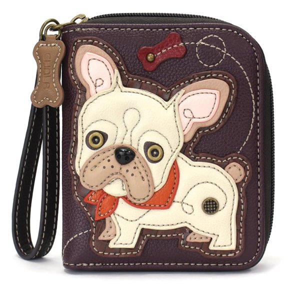Zip Around Wallet - French Bulldog A101