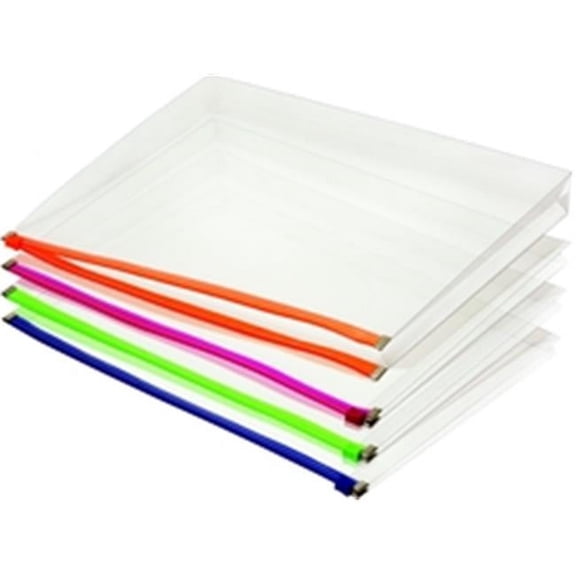 Zip Envelopes, Letter, Assorted