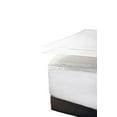 thumbnail image 1 of Zip On Fitted Sheet - Includes 1 Fitted Base + 3 Top Zip Sheet - Easy to Change, Won’t Pop Off Olympic Queen Sheet- 600 TC Cotton Fitted Sheet- 18” Deep Pocket Oly-Queen Size- White, 1 of 8