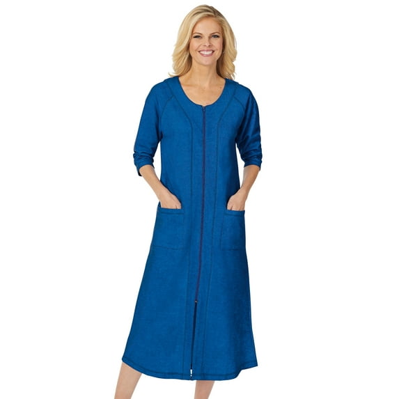 Zip Front Robe by Cozee Corner