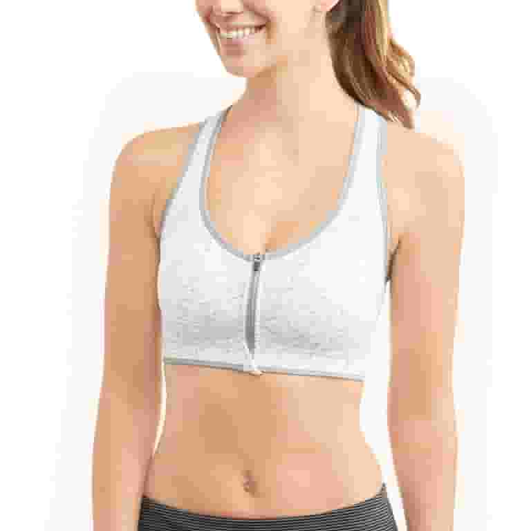 Hot danskin now zip front sports bra Shop