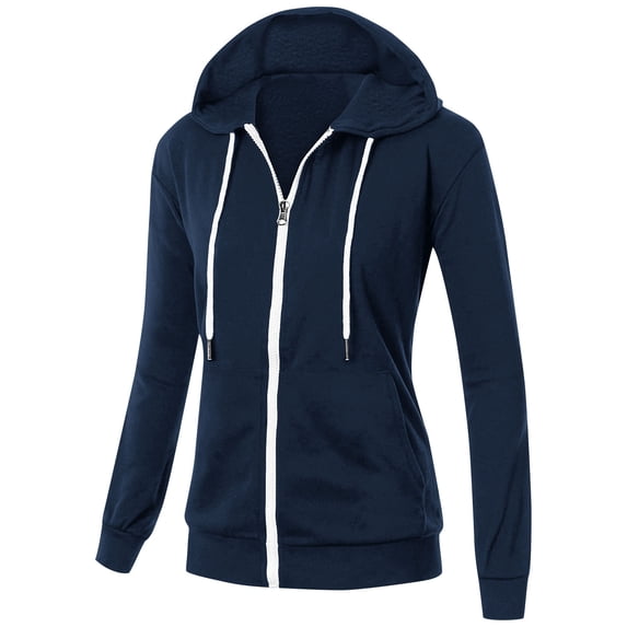 Zip Up Hoodie Women Long Sleeve Y2K Sweatshirts | Oversized Drawstring Sweatshirts Cute Comfy Hooded Sweatshirts Trendy Casual Track Jacket With Pockets
