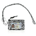 thumbnail image 1 of Zip ID Case with Lanyard - Badge ID Holder Wallet with Zipper - Cotton - Vintage Paisley, 1 of 7