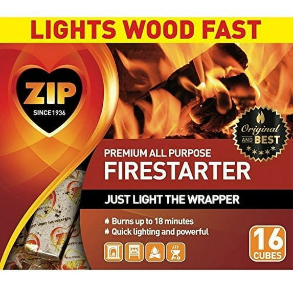 Zip Premium Quick Lighting Kerosene Fire Starter (16 Count)