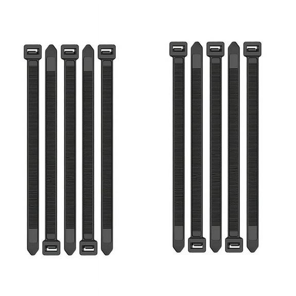 Zip Ties 12 Inch Duty Zip Ties with 120 Pounds Tensile Strength, Black , 200 Pieces