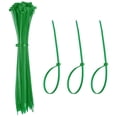 thumbnail image 1 of Uxcell Zip Ties Plastic Cable Ties, Self-Locking Wire Zip Tie Fit for Home Garden Office Workshop Travel Green 12 Inch, 1 of 7