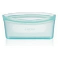 thumbnail image 1 of Zip Top 4oz Reusable 100% Platinum Silicone Container - Snack Bag - Teal, 1 of 3