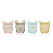 Zip Top Animal Baby Snack Containers Set of 4