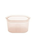 thumbnail image 1 of ZipTop Silicon Bag Storage Container [Japan] Dish M 710ml Microwave Cooking Dishwasher Safe Peach ZipTop, 1 of 5
