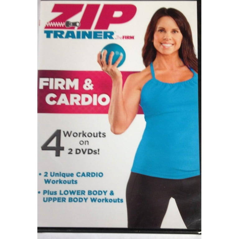 Zip Trainer by The FIRM Firm & Cardio 4 Workouts on 2 DVDs
